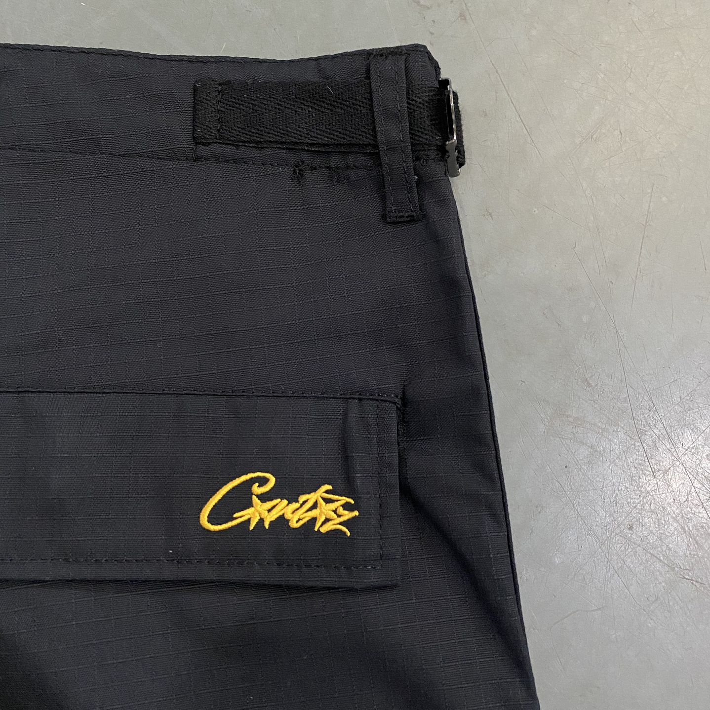 Short Corteiz cargo Guerrillaz black thunder 5