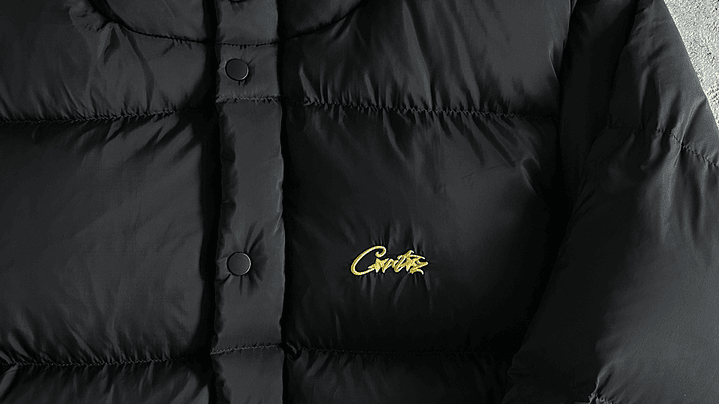 Chaqueta Corteiz bolo v2 down black 4