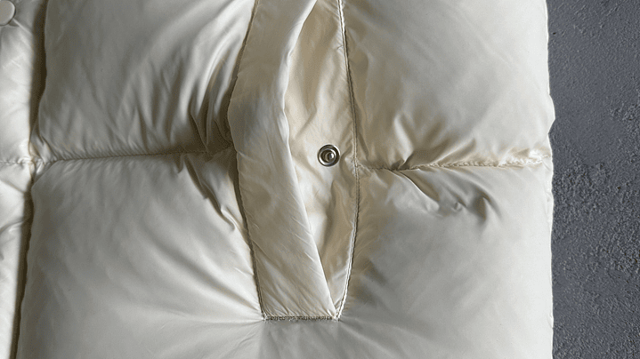 Chaqueta Corteiz bolo v2 down natural 6