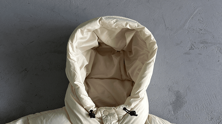 Chaqueta Corteiz bolo v2 down natural 8