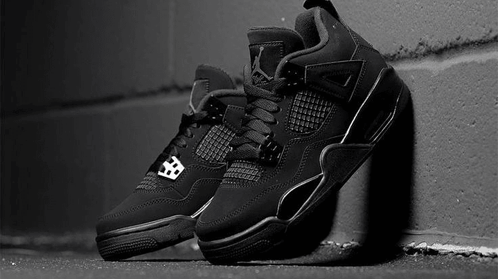 Jordan retro 4 black cat 1