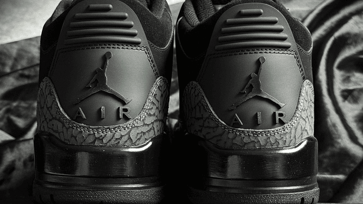 Jordan retro 3 black cat 3