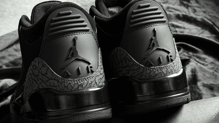 Jordan retro 3 black cat 5