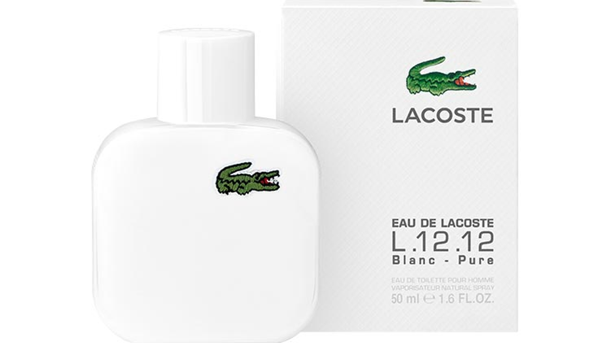 Lacoste Blanc EDT 50ml Hombre . 1