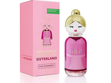 SISTERLAND PINK RASPBERRY 80ML MUJER BENETTON AGUA DE TOCADOR 1
