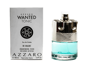 Azzaro Wanted Tonic Men Edt 100Ml Tester