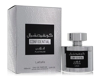 Confidential Platinum Lattafa Edp 100ML Unisex 1