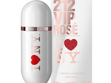 Carolina Herrera 212 Vip Rose I Love Ny 80ml Ed. limitada 1
