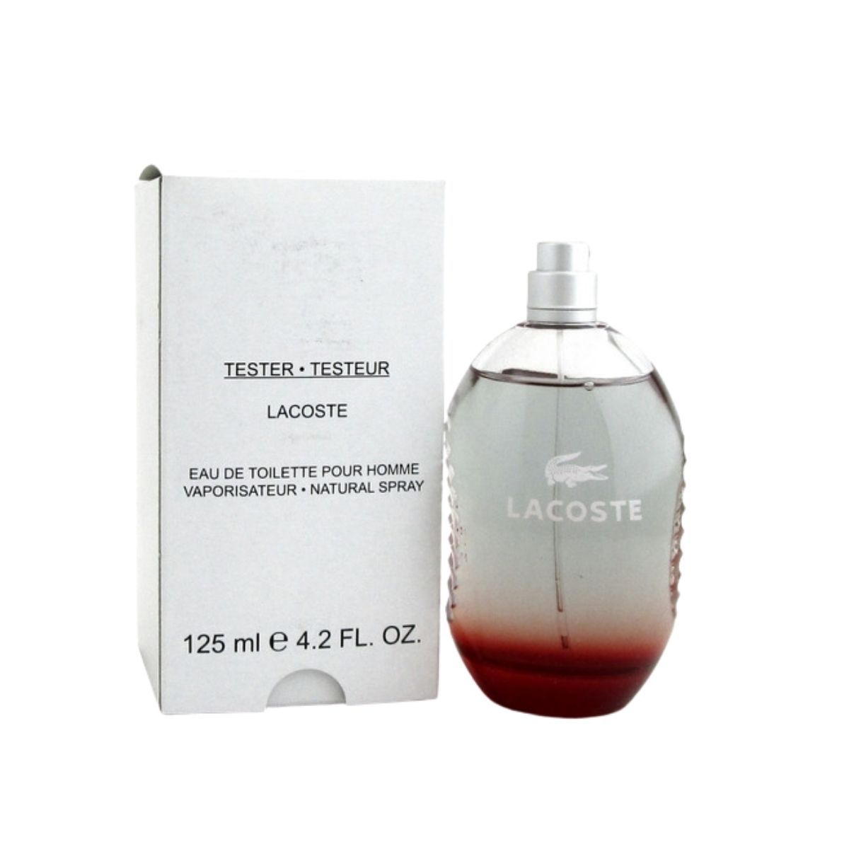Lacoste Red Edt 125 Ml Hombre Tester 1