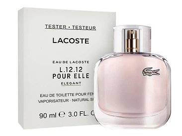 Lacoste L.12.12 Pour Elle Elegant Edt 90 Ml Mujer Tester 1