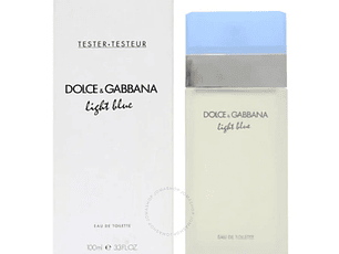 LIGHT BLUE DAMA EDT 100 ML TESTER