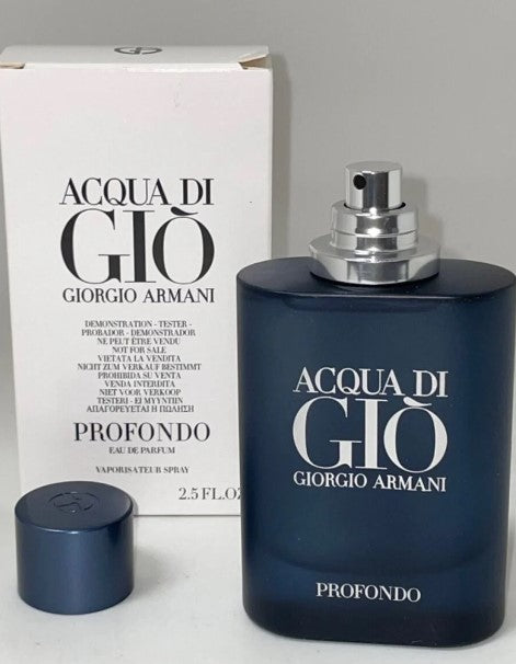 Tester Giorgio Armani Acqua Di Gio Profondo EDP 100 ML (Regargable) 1