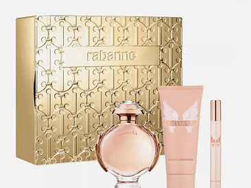 Set Rabanne Olympéa EDP 80ML + 10ml. travel +Body Lotion 100 ML Mujer 1