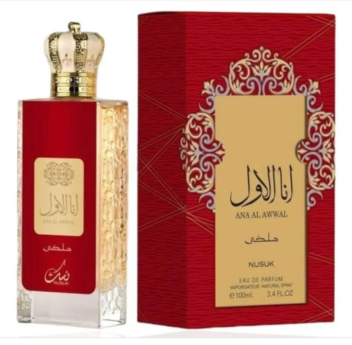 NUSUK Ana Al Awwal Red 100 ML Mujer 1