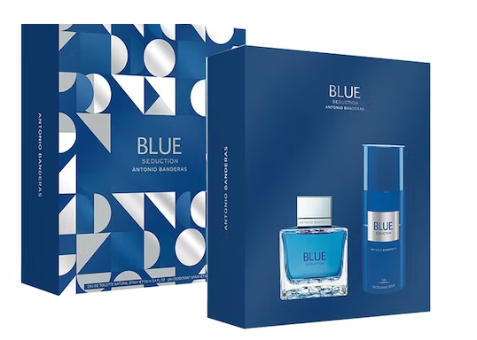 Estuche Blue Seduction 100+150 Deo Hombre 1