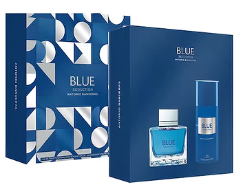 Estuche Blue Seduction 100+150 Deo Hombre Antonio Banderas 1