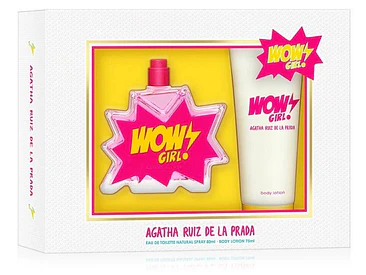 Estuche Wow Girl Agatha Ruiz De La Prada Edt 50Ml +B/L 75Ml Mujer 1