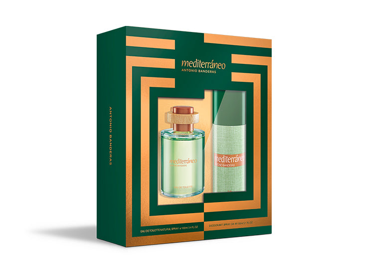 Antonio Banderas Set Mediterráneo EDT 100 ML + Desodorante 150 ML (H) 1