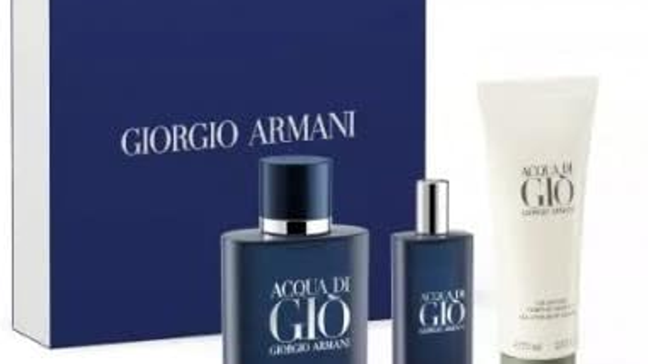 GIORGIO ARMANI ACQUA DI GIO PROFONDO EDP 75 ML + MINI 15 ML + GEL 75 ML SET REGALO 1