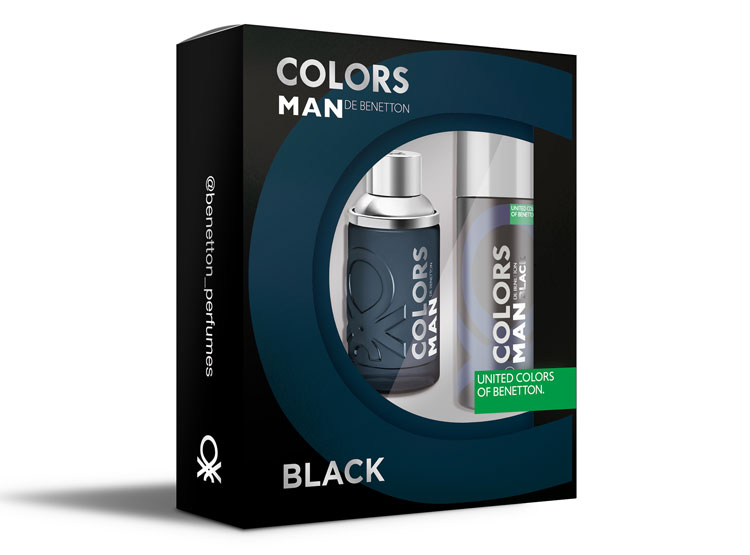 Estuche Colors Blue Man Edt 100Ml+150Ml Desodorante Hombre 1