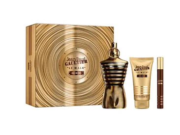 jean paul gaultier ESTUCHE LE MALE ELIXIR PARFUM 125 ml + Gel de ducha 75ml + Vial 10 ml. 1