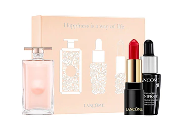 LANCOME ESTUCHE 3 MINIATURAS IDOLE 5ML+ROUGE+GENEFIQUE 7ML 1