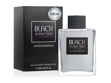 Perfume Antonio Banderas Seduction In Black Edt 200ml Hombre 1