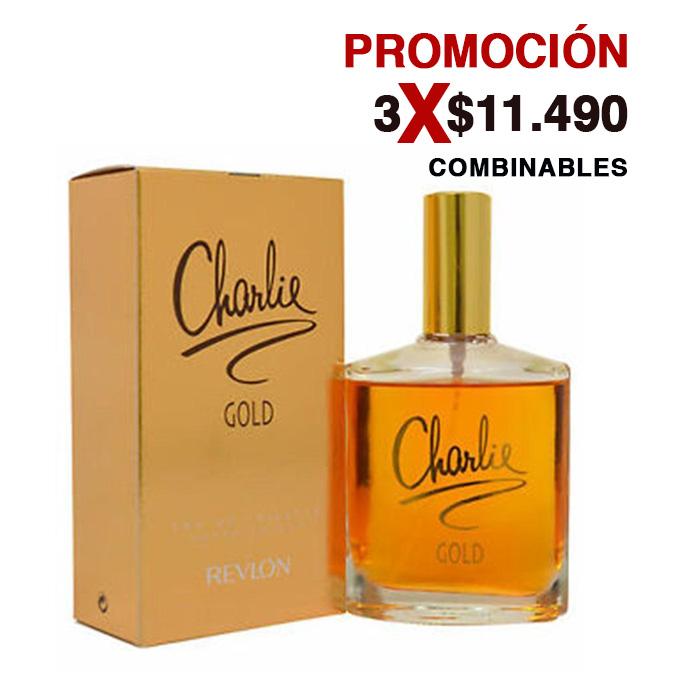 Perfume Revlon Charlie Gold Edt 100ml Mujer 1