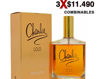 Perfume Revlon Charlie Gold Edt 100ml Mujer 1