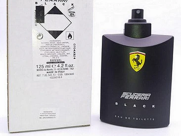 Ferrari Black Edt 125ml Hombre Tester 1