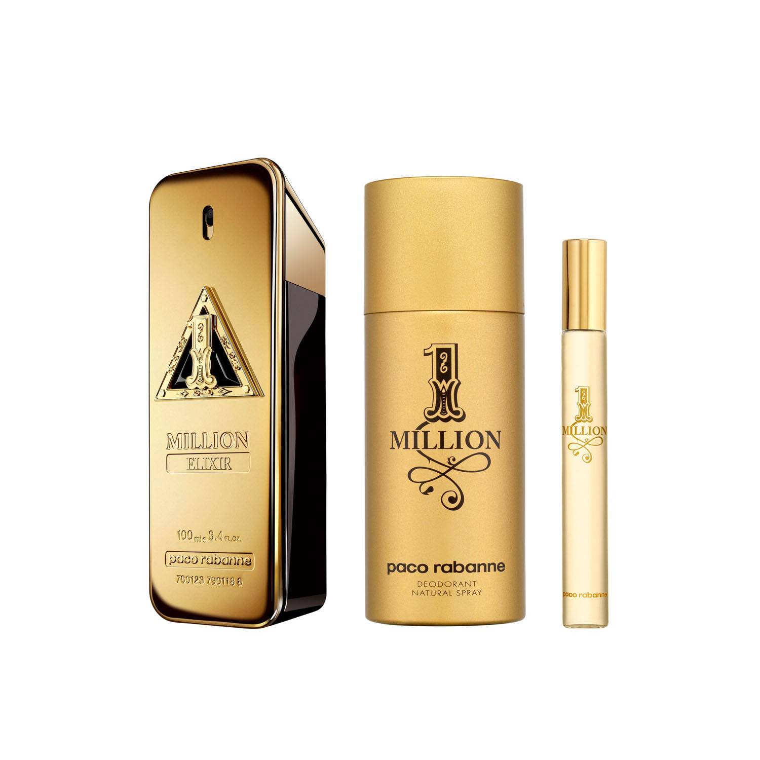 Estuche 1 Million Elixir EDP 100 ML + Deo150 ML + 10 ML Hombre 1