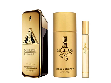 Estuche 1 Million Elixir EDP 100 ML + Deo150 ML + 10 ML Hombre 1