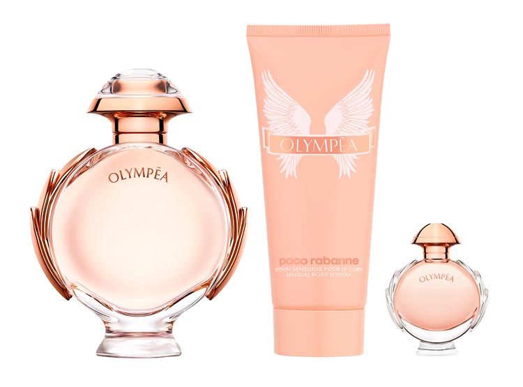ESTUCHE  PACO RABANNE OLYMPEA EDP 50 ML + BODY LOTION 75 ML + MINIATURA 6 ML 1