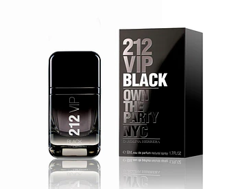 212 VIP Black 50ML EDP Hombre Carolina Herrera 1