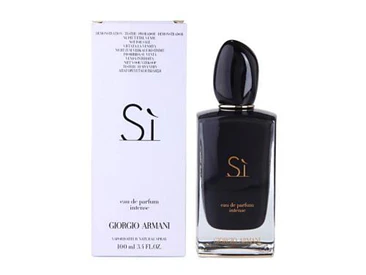 Sí Intense Black Tester 100 ml EDP Mujer Armani 1