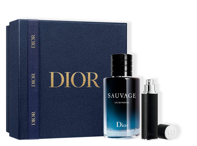 Estuche Dior Sauvage EDP 100 ML +10ML  MINI Travel (H) 1