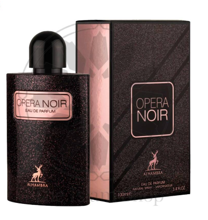 Maison Alhambra Opera Noir Unisex EDP 100 ML (U) aroma sililar Perfume Black Opium 1