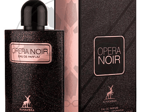 Maison Alhambra Opera Noir Unisex EDP 100 ML (U) aroma sililar Perfume Black Opium