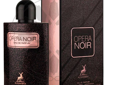 Maison Alhambra Opera Noir Unisex EDP 100 ML (U) aroma sililar Perfume Black Opium 1