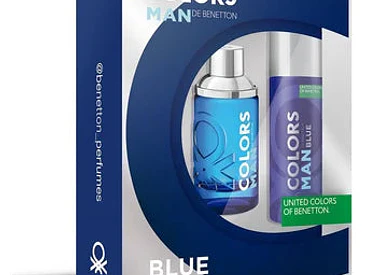 Benetton	Colors Man Blue 100 ML + 150 Deodorant 1
