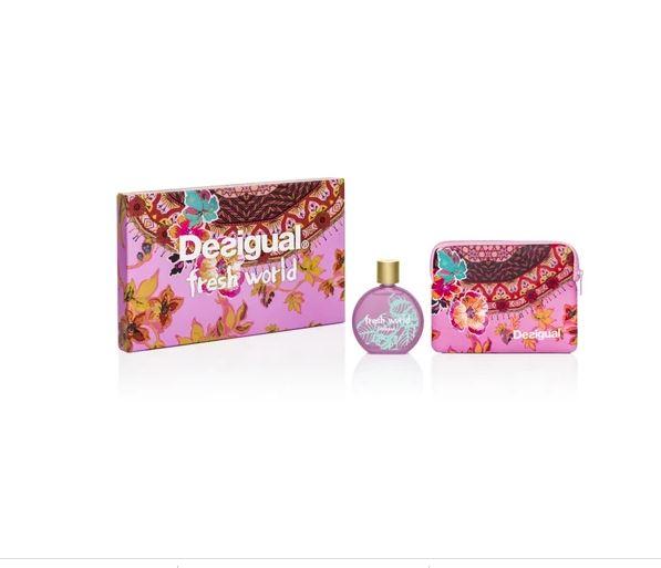 Desigual Fresh World Estuche Edt 100ml Mujer 1