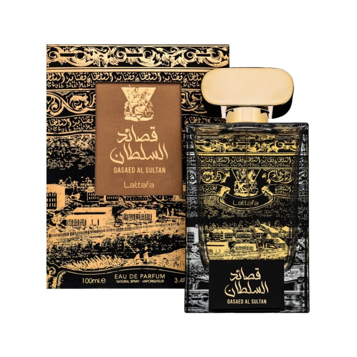 Qasaed AL Sultan Lattafa 100ML EDP Unisex 1
