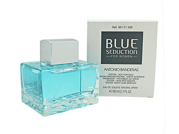 Blue Seduction Tester EDT Mujer 80ML Antonio Banderas 1