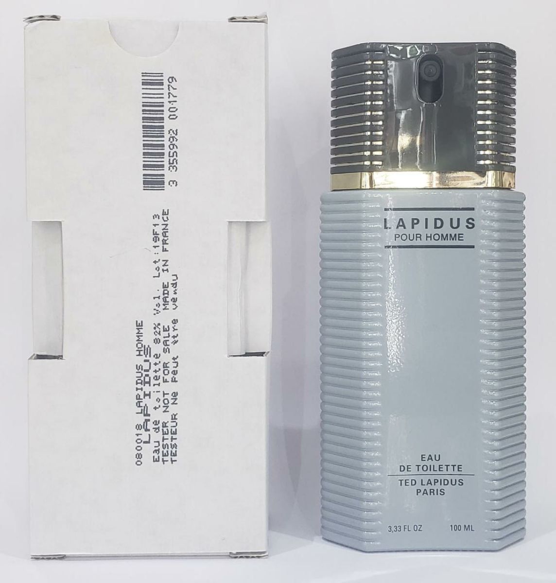 Tester Ted Lapidus Lapidus Pour Homme Edt 100ml Hombre 3
