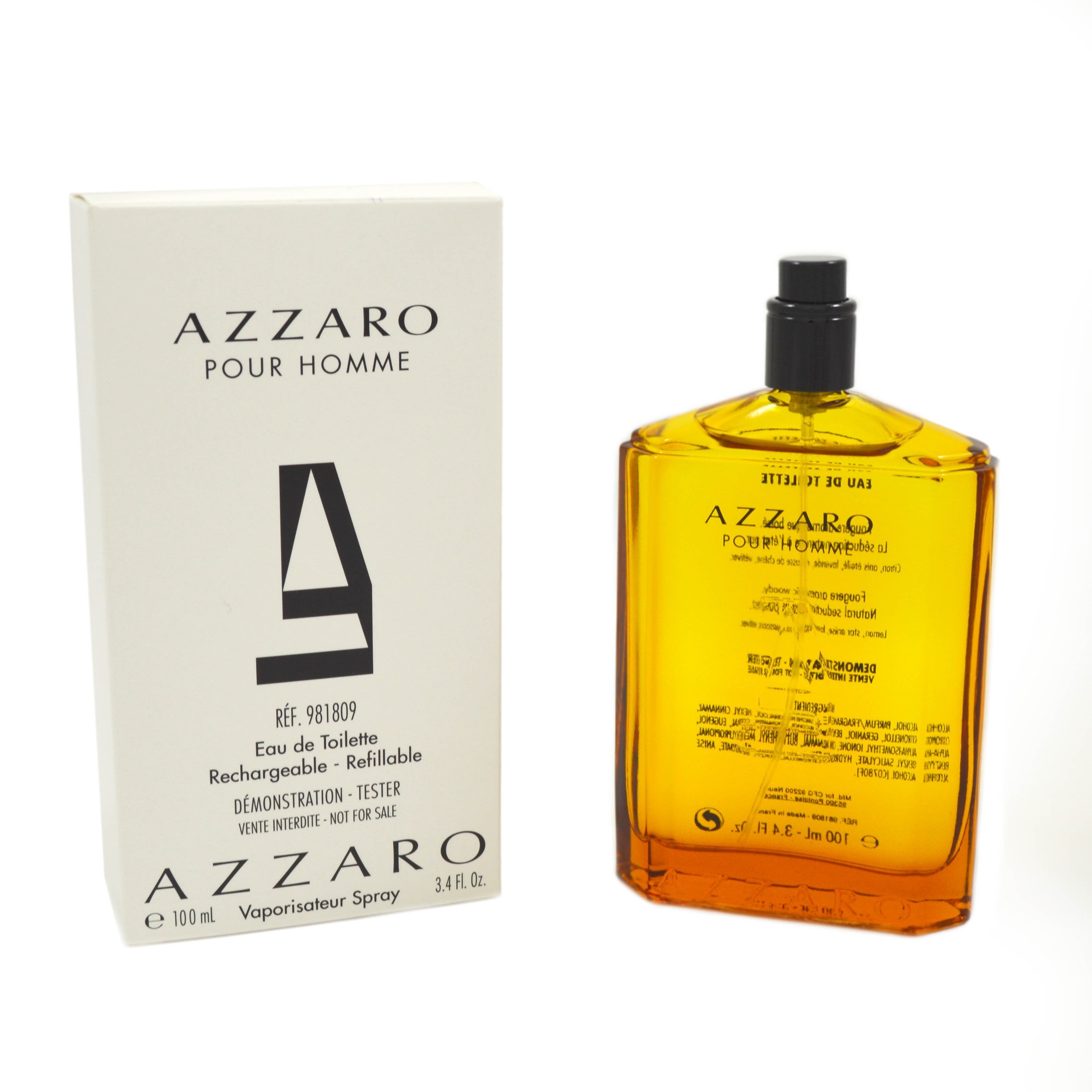Azzaro pour Homme Tester EDT Hombre 100ML 1