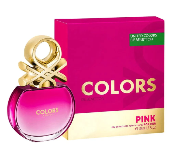 BENETTON COLORS PINK EDT 50 ML (M) 1
