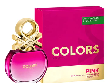 BENETTON COLORS PINK EDT 50 ML (M) 1