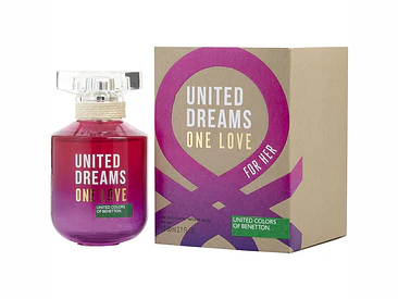 United Dreams One Love 80ML EDT Mujer Benetton 1