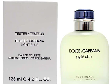 Tester Dolce And Gabbana Light Blue Edt 125ml Hombre 1