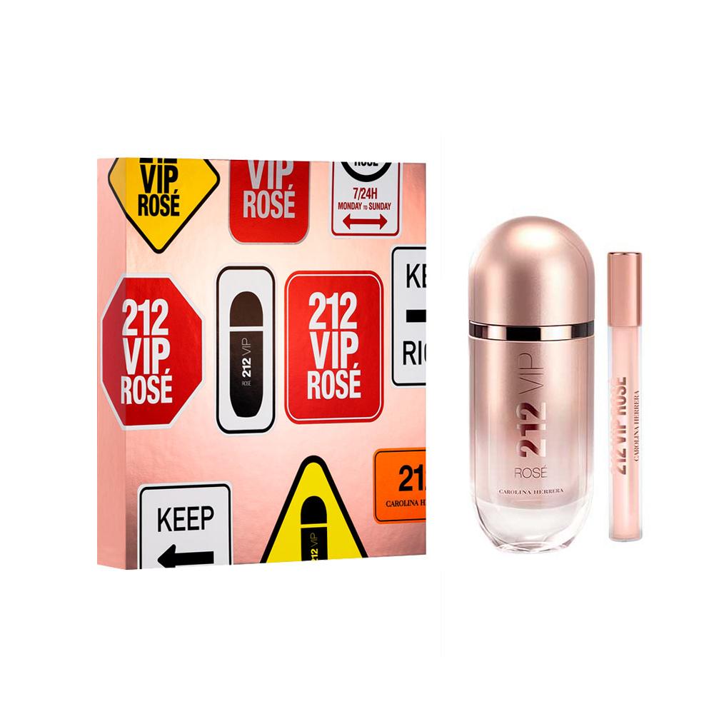 212 VIP Rose Estuche 80ml+10ml EDP Mujer Carolina Herrera 1